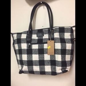 🌟Buffalo Check Weekender Bag